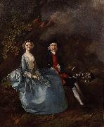 Thomas Gainsborough, Portrait of Sarah Kirby and John Joshua Kirby